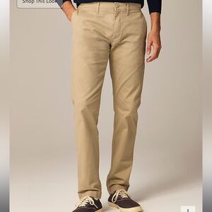 J. Crew 484 Slim-fit stretch chino pant- Khaki